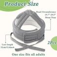 thumbnail image 2 of Anti Fall Elder Head Safety Helmet Thick Soft Protective Hat Adjustable Seniors Fall Prevention Head Protection Cap Breathable Elderly Helmet For Head, 2 of 5
