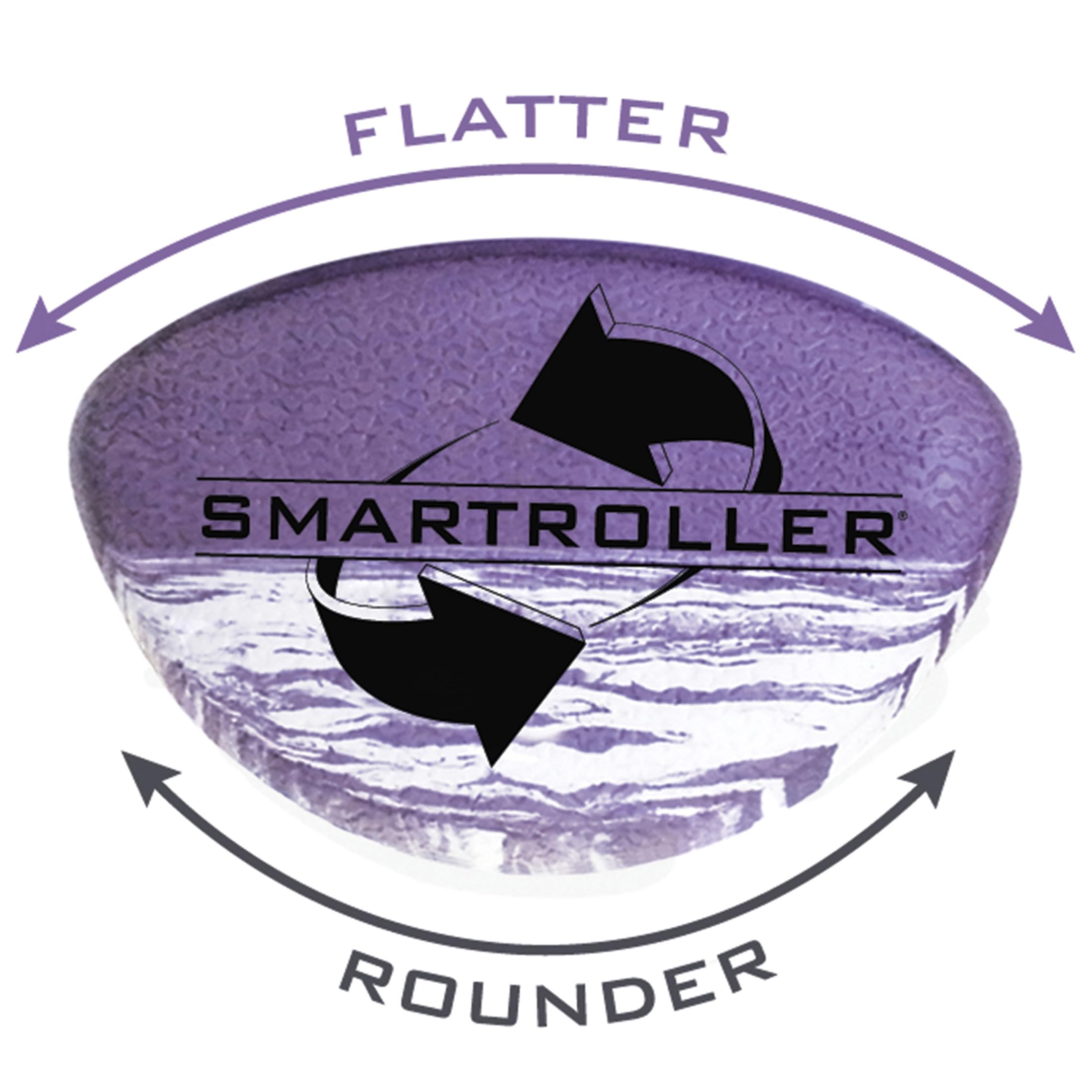 SmartRoller Two in One Standard Density Foam Roller for Physical Therapy, Balance Training, Yoga, Pilates and Feldenkrais