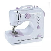 Portable Electric Sewing Machine with 12 Built-in Stitches & Pedal, Lightweight & Compact for Beginners & DIY Projects, Ideal for Home, Travel & Gift