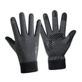 thumbnail image 2 of Guantes de invierno con función de pantalla táctil, antideslizantes, para escalada en montaña nevada. Gris XL, 2 of 9