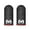 Black, variant on Deyuer 1 Pair Finger Sleeve Breathable Sensitive Sweat-proof Faux Silver Fiber Gaming Finger Cover for PUBG Mobile Game