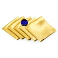 thumbnail image 2 of MDS Set of 100 Satin Napkin 20x20 Inch Square Napkins for Wedding - Gold, 2 of 6