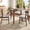 Brown, variant on Euroco 3-Piece Dining Table Set for 2, Triangular Side Table with 2 Curved Chairs,Compact Kitchen Table Set for Kitchen Living Room,Small Space,Brown