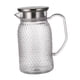 thumbnail image 4 of Jarra de jugo para interior y exterior, jarra de agua anticaída, para té de la tarde, restaurante, hogar, transparente tapa de acero plata, 4 of 9