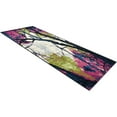 thumbnail image 5 of RUGSOTIC CARPETS MACHINE MADE HEATSET POLYPROPYLENE AREA RUGS - 2'6''x10', Runner Shape, Multicolor Color, Floral Modern Design, High Pile Machine Made Area Rugs for Living Room, Bed Room (M00008), 5 of 5