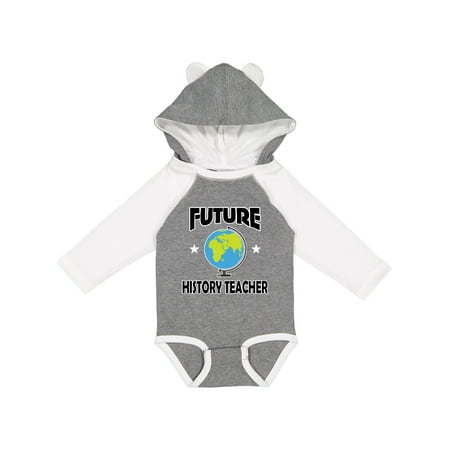 

Inktastic Future History Teacher Gift Baby Boy or Baby Girl Long Sleeve Bodysuit