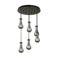 thumbnail image 4 of 126-451-1P-BK-G451-5SM Innovations Lighting Owego - 12 Light Cord Hung Pendant In Art Deco Style-11.25 Inches Tall and 24.38 Inches Wide-Matte Black, 4 of 5