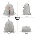 thumbnail image 7 of HuaAngel Water Resistant Backpack with Mulitiple Pockets for School Travel Outdoor College, Lightweight Daypack for Teens with Laptop Compartment, 7 of 7