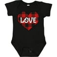 thumbnail image 3 of Inktastic Valentine Buffalo Plaid Love Boys or Girls Baby Bodysuit, 3 of 5