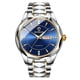 thumbnail image 5 of Reloj de acero fino para negocios, doble calendario, resistente al agua, relojes para hombre, relojes para hombre, relojes de oro Tuhao, 5 of 6