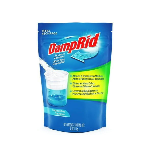 DampRid Absorbeurs d’humidité rechargeables FRAGRANCE GRATUIT - 42 oz