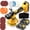 Pro Luxury 21V Kit 2 Batteries, variant on Cordless Car Buffer Polishing Machine Kit with LED Display, DA Polisher with 6 Adjustable Speeds, Optional Extra Accessories
