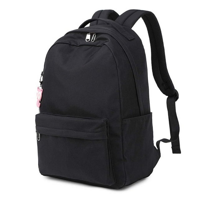 Sac à Dos Léger Sac d'École pour Adolescente Style Décontracté Sac de Jour de Voyage Rose