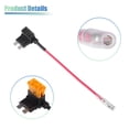 thumbnail image 4 of Unique Bargains 5 Set Universal Car Fuse Tap and Circuit Adapters 12V with 5A Standard Blade Type Fuses, 4 of 8