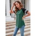 thumbnail image 5 of Women's T-Shirts Short Sleeve Tops Tees Summer Casual Female Shirts S-XXXL, 5 of 8