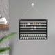 thumbnail image 3 of Organizador de joyas de madera para colgar en la pared, expositor de pendientes, collares y pulseras, ideal para guardar pendientes y colgantes, para decoración del hogar., 3 of 7