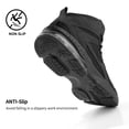 thumbnail image 4 of Jacata Non Slip Work Shoes for Men Water Resistant Leather Hiking Boots Air Cushion (Size 8), 4 of 6