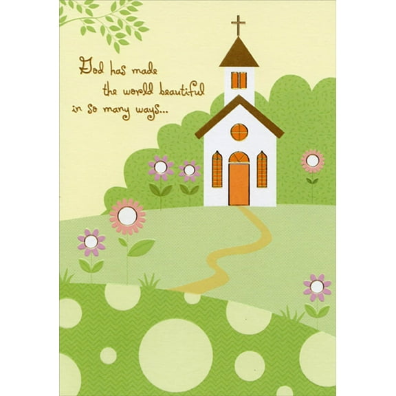 First Communion Greeting Card w/Envelope