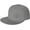 Gray, variant on Metatron's Cube Flat Brim Cap Unisex Flat Bill Baseball Cap