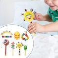 thumbnail image 3 of Juego de sonajero de madera para bebé de 7 Uds., instrumento de percusión, coordinación mano-ojo, conjunto de instrumentos musicales para niños para, 3 of 9