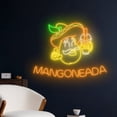 thumbnail image 2 of Handmadetneonsign Mangoneada Neon Sign, Mangonada Mexico Wall Art Decor, Mexican Smoothie Wall Decor, 2 of 5