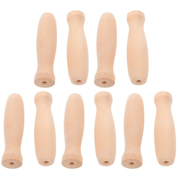 SEWCHICS 10-Piece Wood Handle Replacement Set for Garden Tools Repair and Maintenance Kit
