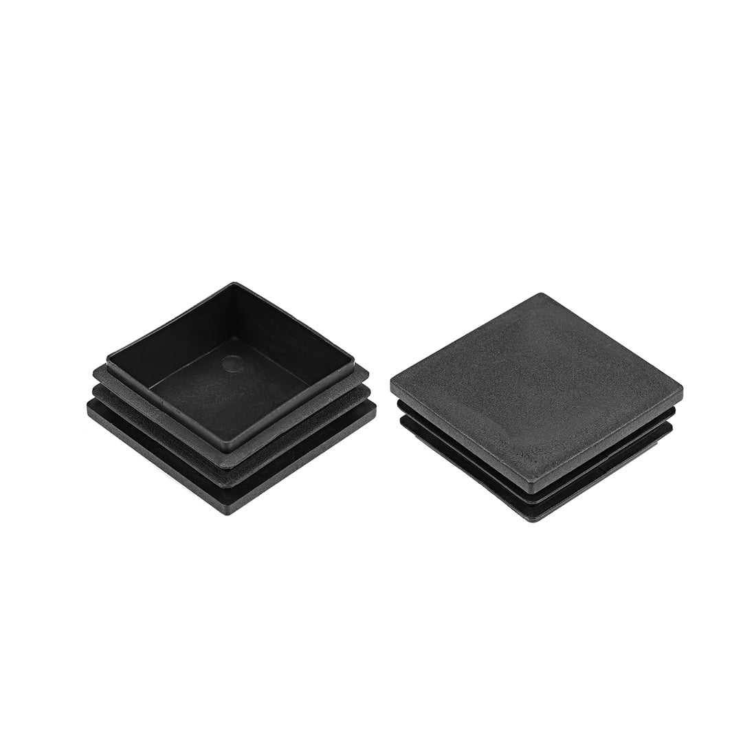 50mm square plastic end caps