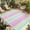 Pink Auqamarin, variant on Pink Aqua Stripes Outdoor Rug for Patio/Deck/Porch, Non-Slip Large Area Rug 4 x 6 Ft, Geometric Yellow Geometric Indoor Outdoor Rugs Washable Area Rugs, Reversible Camping Rug Carpet Runner