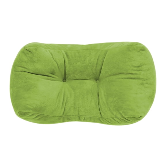 Partheme Lumbar Support Pillow for Office Chair,Back Support Pillow for Back Pain Relief, Car, Chair and Couch,Nap Cushion Student Waist Cushion Chair Backrest Cushion Waist Cushion Pillow, Green