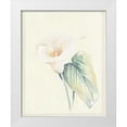 thumbnail image 3 of Paul Hargittai 26x32 White Modern Wood Framed Wall Art Titled - Calla Lily II, 3 of 5