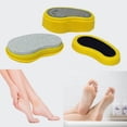 thumbnail image 3 of 3 en 1 Pedicare System Foot File Pedicure Tools Home Foot Care Emery File Rasp File And Pumez Stone (AMARILLO) Invigorate PS-YELLOW-2369, 3 of 3