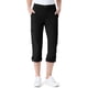 thumbnail image 1 of Pantalones Capri Cargo Gloria Vanderbilt para Mujer en Negro, 1 of 1
