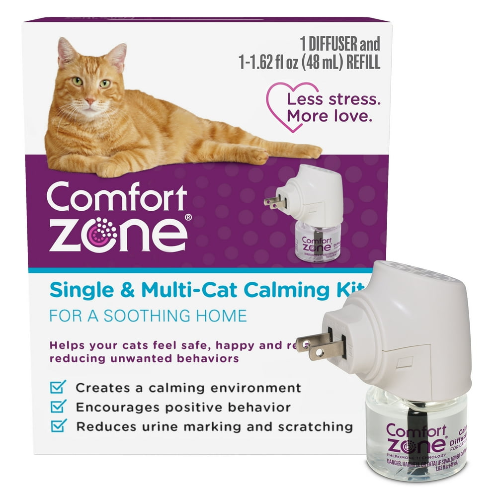 Comfort Zone Single & MultiCat Calming Kit For A Soothing Home 1 PK 1