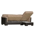 thumbnail image 3 of Ottomanson Origins Pro Modern Convertible L-Shaped Sectional Sofa, Beige Chenille, 3 of 6