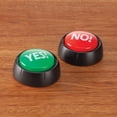 thumbnail image 3 of Talking Yes & No Buzzer Buttons - Pack of 2, 3 of 4
