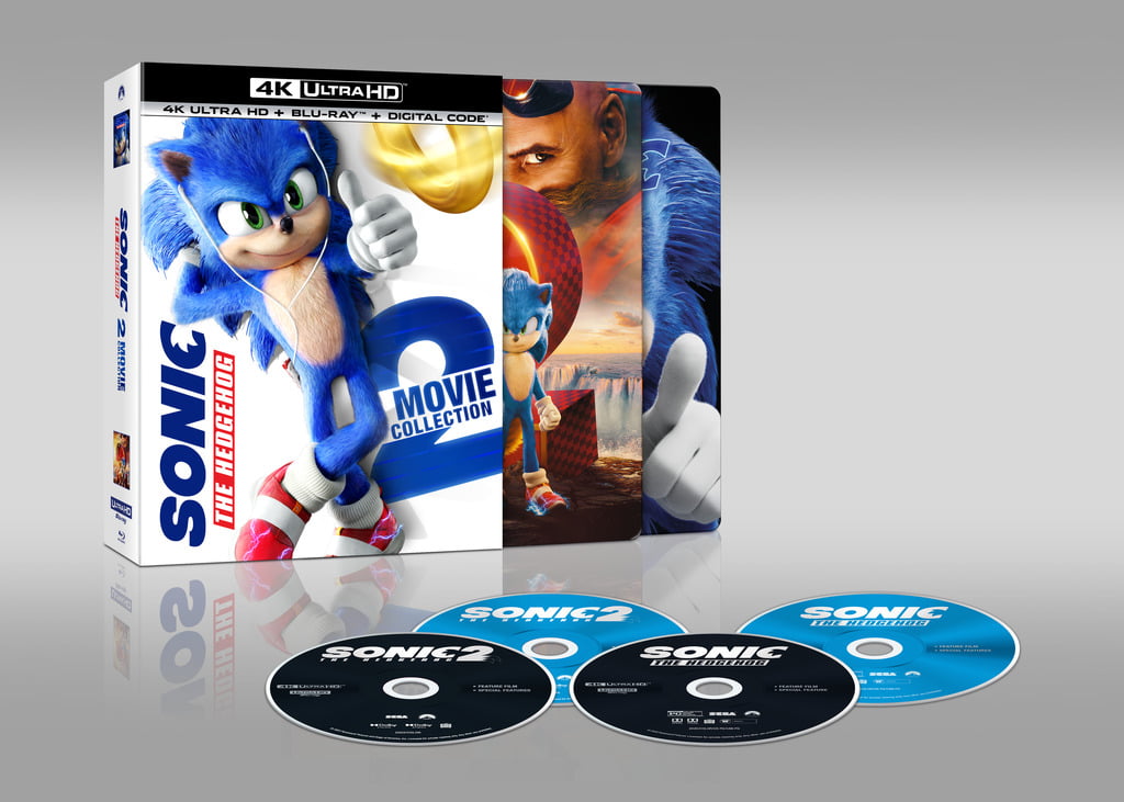 Sonic · 2 Film Collection (2 Blu-Ray Ultra HD 4K+2 Blu-Ray) (Blu-ray)