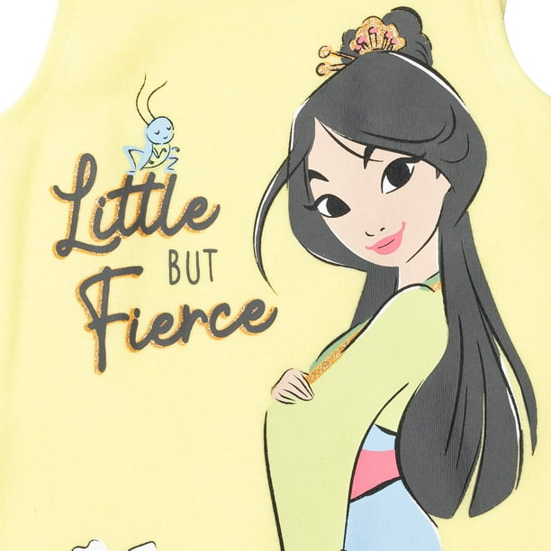 Disney Princess Mulan Infant Baby Girls Romper and Headband