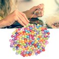 thumbnail image 4 of Abalorios Pastel, Abalorios Acrílicos Redondos Reutilizables Abalorios Fáciles Para Navidad ANGGREK Pastel Beads, 4 of 8