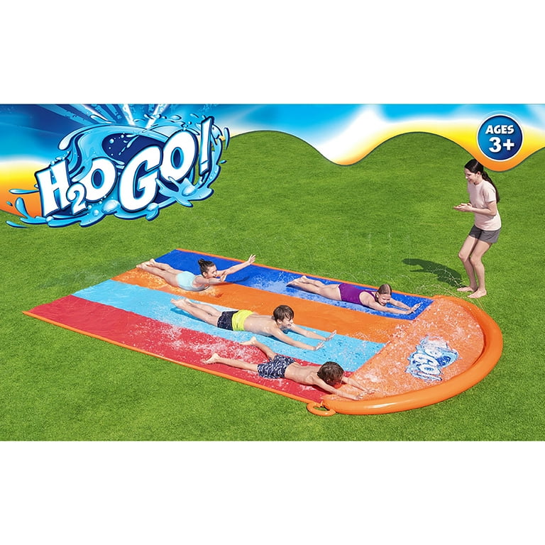 Bestway: H2OGO! 16' Quadruple Water Slide - Inflatable Lawn