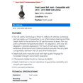 thumbnail image 2 of Front Lower Ball Joint - Compatible with 2012 - 2015 BMW 528i xDrive 2013 2014, 2 of 2