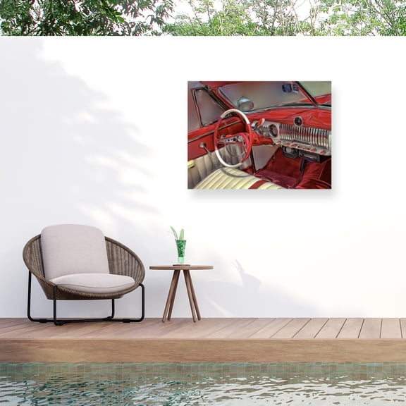 Martin Fine Photography 'Vintage Car 12' Outdoor All-Weather Wall Decor