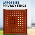 thumbnail image 2 of 32.7 in x 37 in Large Size Privacy Fence - Ideal for Garden, AC Unit Protection & Pool Equipment Enclosure, 2 of 8