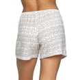 thumbnail image 5 of Felina | So Smooth Modal Sleep Short 2-Pack (Printed Neutrals, Large), 5 of 5