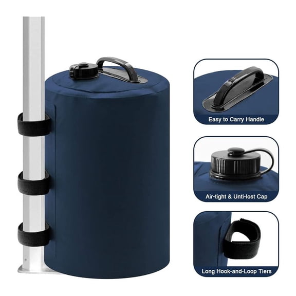 4Pcs Canopy Water Weights,(Blue)