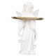 thumbnail image 5 of Estatua de ángel bebé, diseño de bandeja, 11,8 pulgadas de alto, tallada a mano, detalles ricos, estatuilla de querubín de resina para dormitorio, oficina, cafetería, 5 of 5