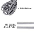 thumbnail image 3 of Flat Leather Cord, 5.5 Yard 3mm Leather String Strips for DIY Crafts, Grey, 3 of 6