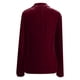 thumbnail image 4 of Chaquetas para mujer Cozy Retro manga larga terciopelo sólido botones Pokets chaqueta cárdigan abrigo suelto Top Odeerbi  ODB-3, 4 of 5