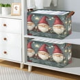 thumbnail image 6 of Ryvnso Gnomes Star Christmas Storage Bins Large Basket Foldable Cube Toys Organizer with Handles 1 PC, 6 of 7
