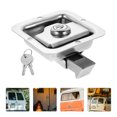 thumbnail image 3 of MasteelfCA 1Set Stainless Steel Lock Panel Lock Trailer Lock for RV Engineering Vehicle, 3 of 7