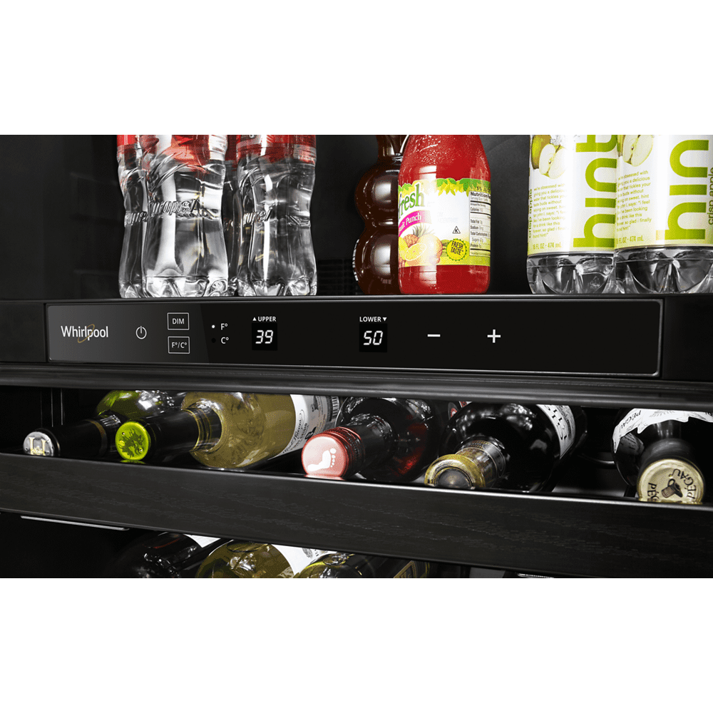 Whirlpool WUB50X24HZ 24 inch Stainless Undercounter Beverage Center